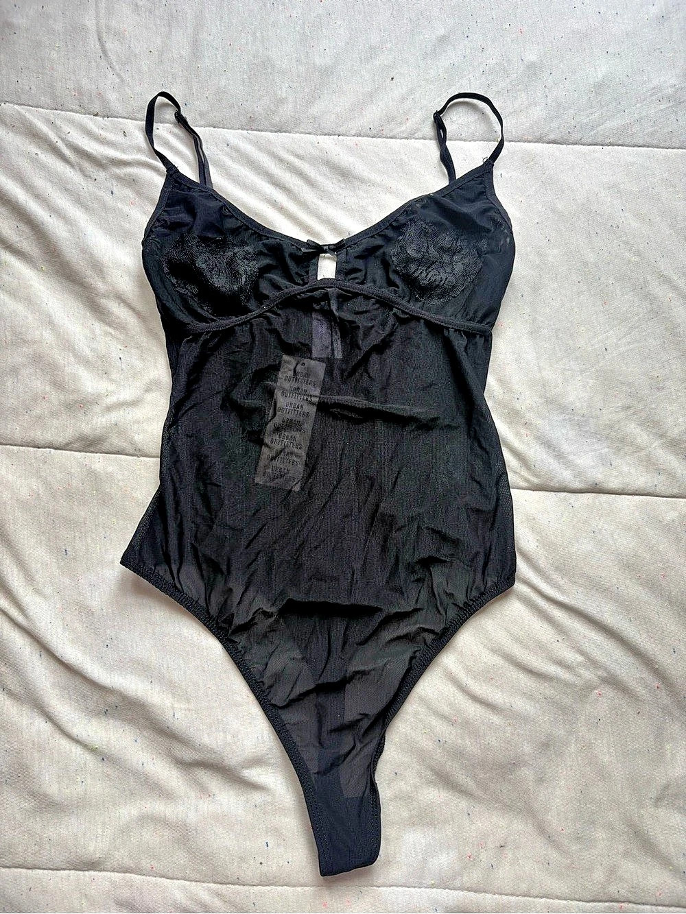 Urban Outfitters Black Lace Bodysuit NWT